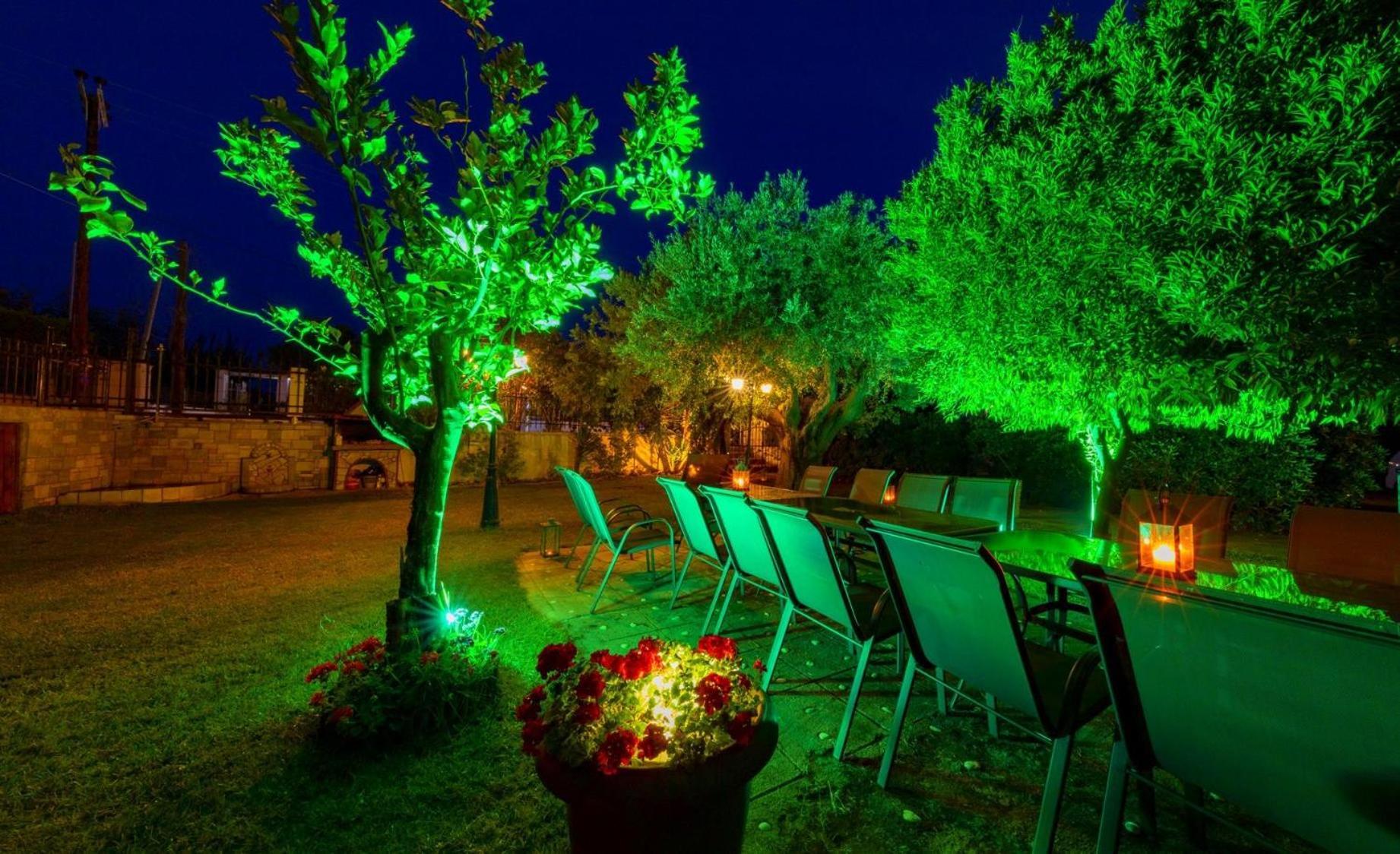 Salonikiou Beach Apartments & Villas Ájosz Nikólaosz Kültér fotó