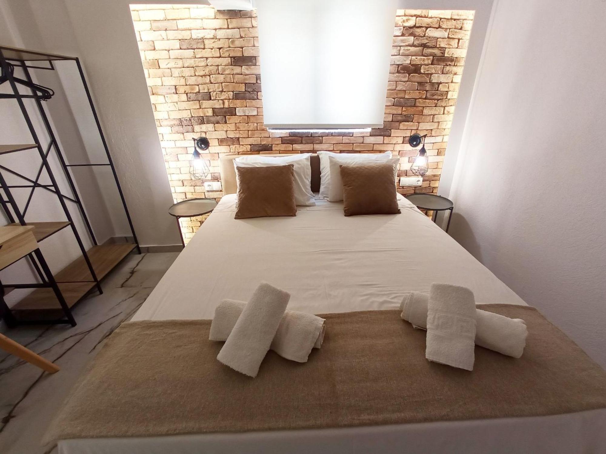 Salonikiou Beach Apartments & Villas Ájosz Nikólaosz Kültér fotó
