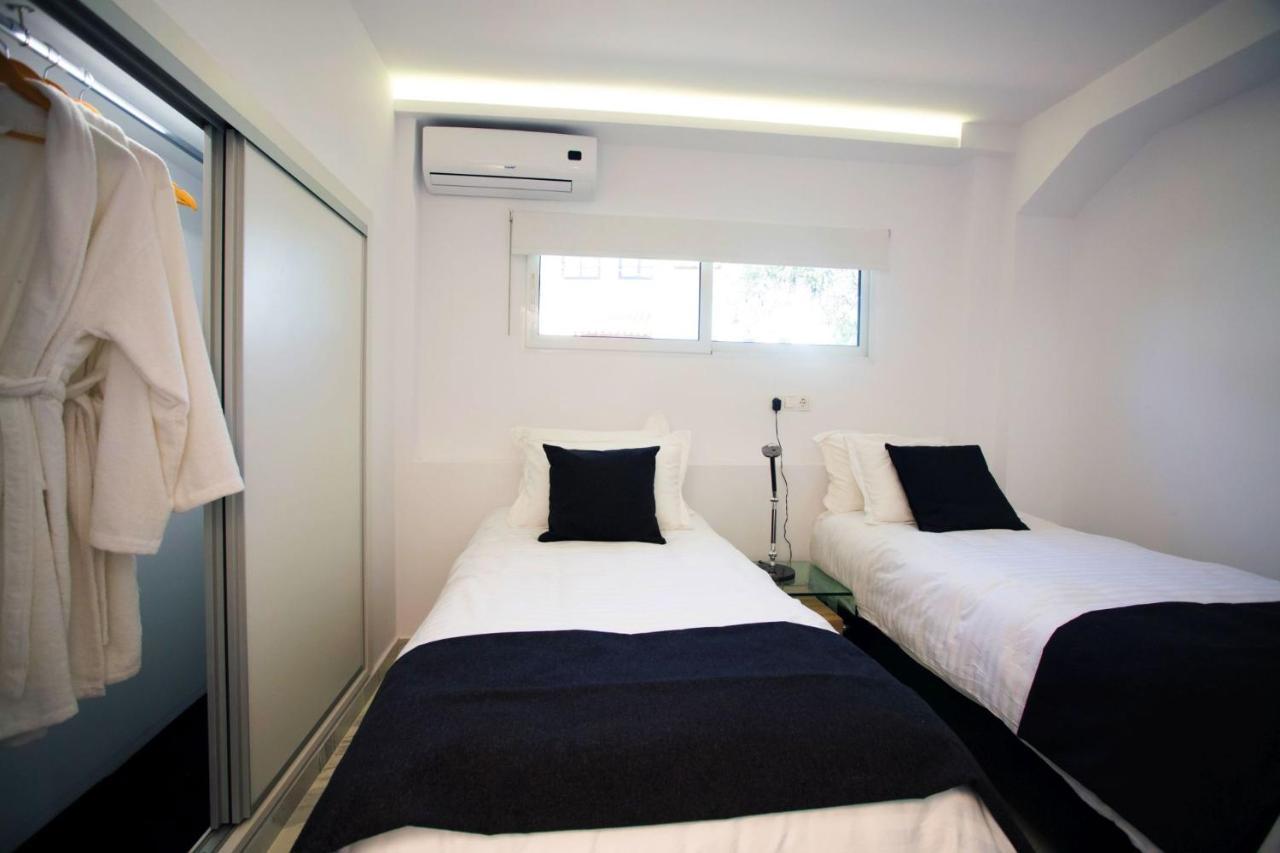 Salonikiou Beach Apartments & Villas Ájosz Nikólaosz Kültér fotó